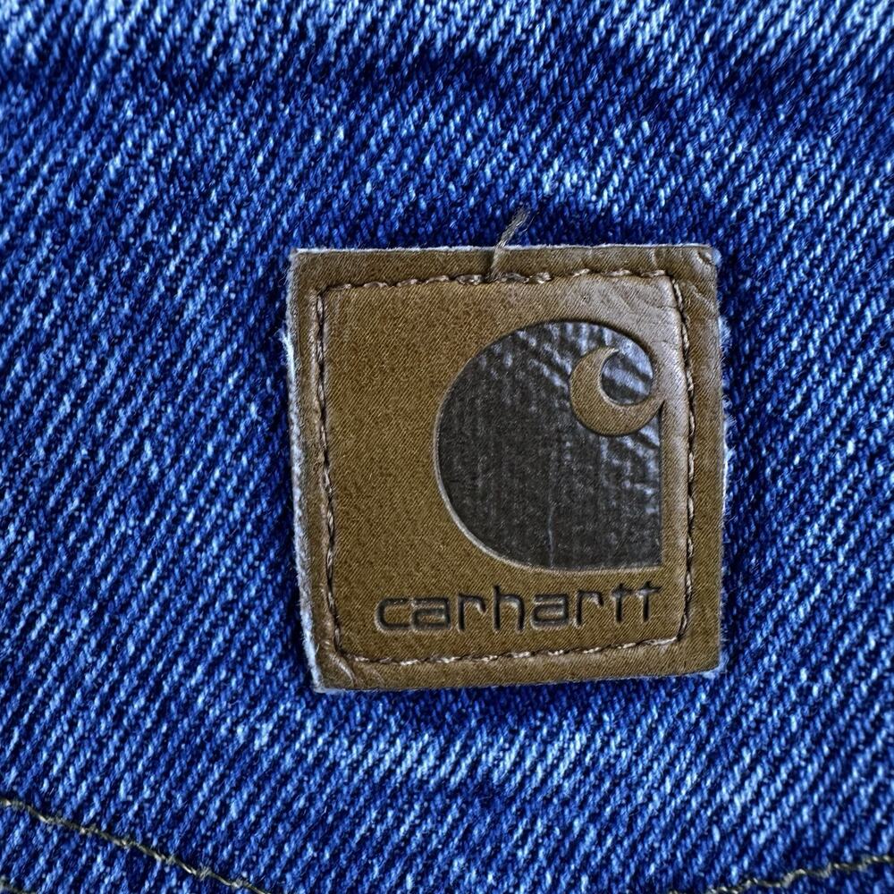 CARHARTT‎ Relaxed Fit Jeans Men's 40x30 Medium Wash Workwear 100% Cotton Denim - Picture 14 of 16